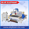 Wood Door Making CNC Router From Blue Elephant 1325 CNC Machinery with Hand Wheel